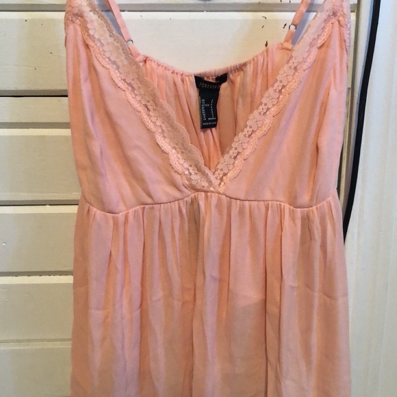 Forever 21 pink baby doll tank - Picture 2 of 4